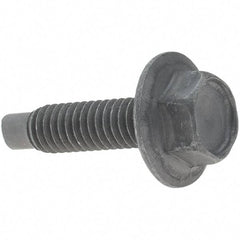 Made in USA - 5/16-18, 1-1/4" Long Hex Head Cap Screw - Grade 2 Steel, Black Oxide Finish, 1/2" Hex - Benchmark Tooling