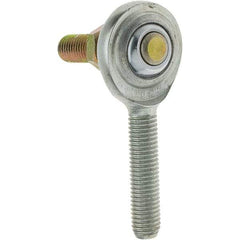 Value Collection - Male Spherical Rod End with Stud - 1/4-28, Steel with Teflon Raceway - Benchmark Tooling