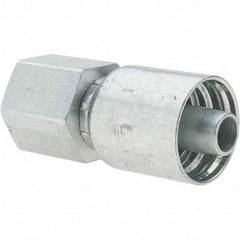 Parker - 1/2 Thread Hydraulic Hose Fitting - -8 Hose Size, 1/2" Hose Diam - Benchmark Tooling