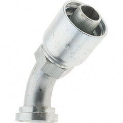 Parker - Steel Hydraulic Hose Code 61° Flange Elbow - -16 Hose Size, 1" Hose Diam - Benchmark Tooling