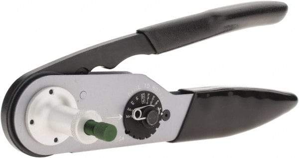 Value Collection - Crimpers Type: Crimping Pliers Capacity: 20-12 AWG - Benchmark Tooling