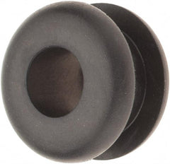 Value Collection - 7/8" OD, 1/2" Thick Grommet - Rubber, 5/8" Slot Diam x 1/4" Slot Width - Benchmark Tooling