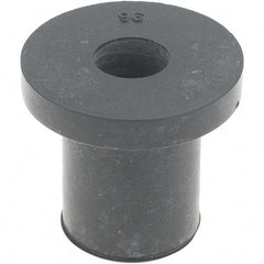 Value Collection - 3/8-16, 1-1/4" Diam Flange, Rubber Insulated Rivet Nut - Neoprene, 7/8" Long - Benchmark Tooling