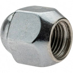 Value Collection - M12-1.25 Chrome Finish Wheel Nut - 19mm Hex, 25mm Overall Length, 60° Seat Angle - Benchmark Tooling
