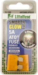 Value Collection - 5 Amp, Automotive Fuse - Tan, Littlefuse ATO005 - Benchmark Tooling