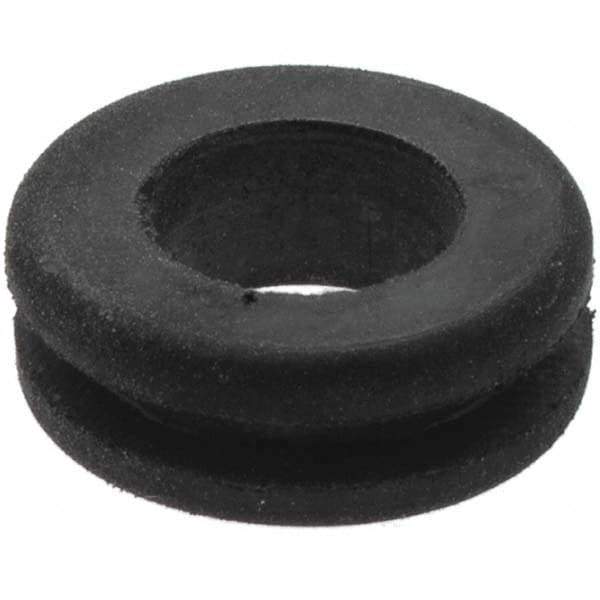 Value Collection - 5/8" OD, Grommet - Rubber, 13/32" Slot Diam x 1/16" Slot Width - Benchmark Tooling