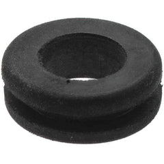 Value Collection - 5/8" OD, Grommet - Rubber, 13/32" Slot Diam x 1/16" Slot Width - Benchmark Tooling