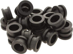 Value Collection - 11/16" OD, Grommet - Rubber, 17/32" Slot Diam x 3/16" Slot Width - Benchmark Tooling