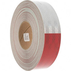 Value Collection - DOT Conspicuity Tape Color: Red and White Width (Inch): 2 - Benchmark Tooling