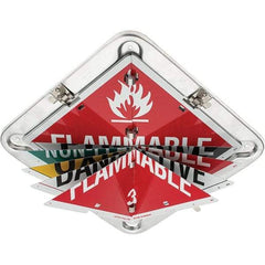 Value Collection - DOT Flip Placards Type: Split Back Number of Legends: 8 - Benchmark Tooling