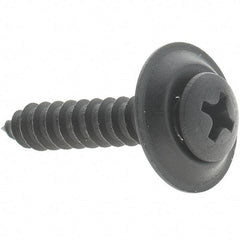 Value Collection - #10 Sems Oval Head Phillips Sheet Metal Screw - 1" Long - Benchmark Tooling