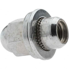 Value Collection - M12-1.5 Chrome Finish Mag Wheel Nut - 21mm Hex, 40.5mm Overall Length - Benchmark Tooling