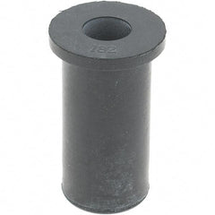 Value Collection - 1/4-20, Rubber Insulated Rivet Nut - Neoprene, 1" Long, 1.051" OAL - Benchmark Tooling