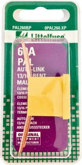 Value Collection - 60 Amp, Automotive Fuse - Yellow, Littlefuse PAL260 - Benchmark Tooling