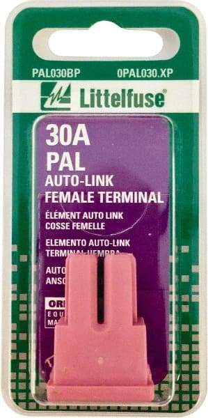 Value Collection - 30 Amp, Automotive Fuse - Pink, Littlefuse PAL030 - Benchmark Tooling