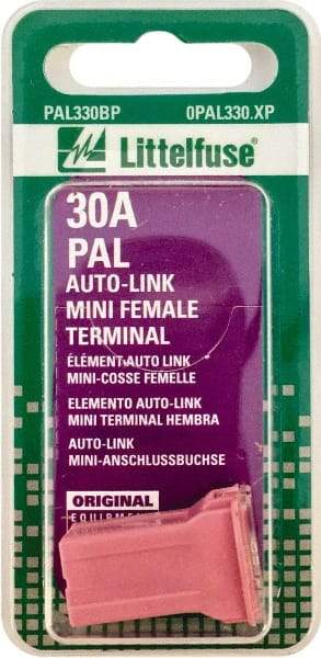 Value Collection - 30 Amp, Automotive Fuse - Pink, Littlefuse PAL330 - Benchmark Tooling