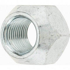 Value Collection - 1/2-20 Zinc Finish Open Wheel Nut - 13/16" Hex, 5/8" Overall Length, 60° Seat Angle - Benchmark Tooling
