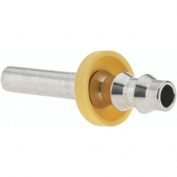 Parker - 1/4" ID Barbed Push On Male Fitting - Stainless Steel - Benchmark Tooling