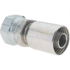 Parker - 1-5/16-12 Female JIC Steel Hydraulic Hose Female JIC 37° Swivel & Straight Fitting - -12 Hose Size, 3/4" Hose Diam - Benchmark Tooling