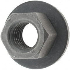 Value Collection - M10x1.50 Washer Hex Nut - 15mm Across Flats, 13mm High, Phosphate Finish - Benchmark Tooling