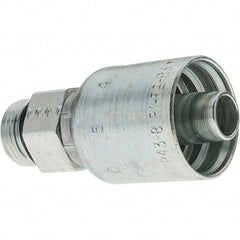 Parker - 1/2 Thread Hydraulic Hose Fitting - -8 Hose Size, 1/2" Hose Diam - Benchmark Tooling