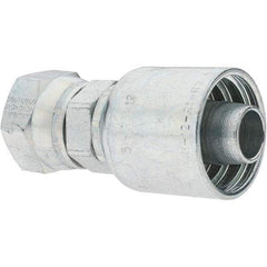 Parker - 3/4 Thread Hydraulic Hose Fitting - -12 Hose Size, 3/4" Hose Diam - Benchmark Tooling