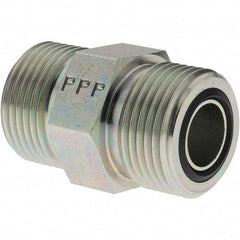 Parker - Seal-Lok Steel Hydraulic Hose Adapter - 6,000 psi, -10 Hose Size, 5/8" Hose Diam - Benchmark Tooling