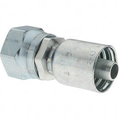 Parker - Seal-Lok Steel Hydraulic Hose Female Seal-Lok ORFS Swivel - -8 Hose Size, 1/2" Hose Diam - Benchmark Tooling