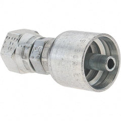 Parker - 1/4 Thread Hydraulic Hose Fitting - -4 Hose Size, 1/4" Hose Diam - Benchmark Tooling