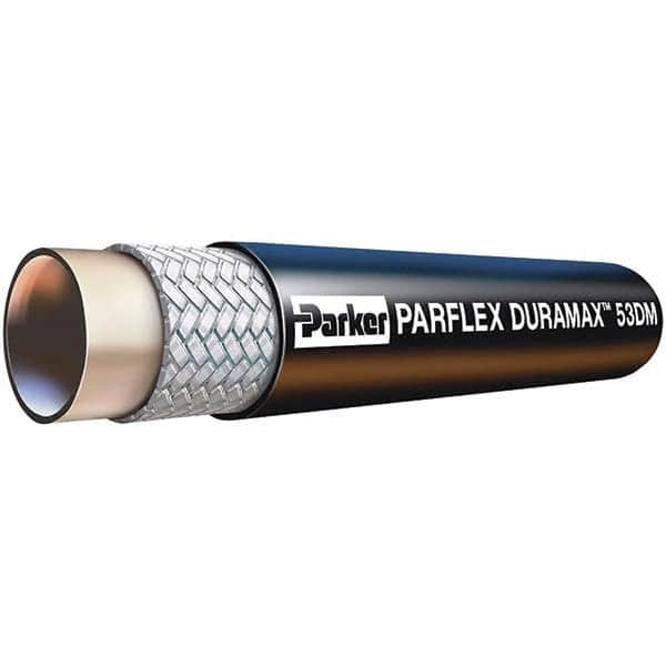 Parker - 1/4" ID x 0.49" OD, Thermoplastic Tube - 3000 psi, Black, 250' Long - Benchmark Tooling