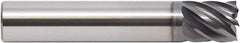 M.A. Ford - 1", 1" LOC, 1" Shank Diam, 4" OAL, 7 Flute, Solid Carbide Square End Mill - Single End, ALtima Blaze Finish, 38° Helix, Centercutting, Right Hand Cut, Right Hand Flute, Series 180 - Benchmark Tooling