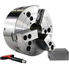 Kitagawa - Power Lathe Chucks Chuck Diameter (Decimal Inch): 12.0000 Number of Jaws: 3 - Benchmark Tooling