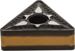 Iscar - TNMG332 PP Grade IC8250 Carbide Turning Insert - TiCN/Al2O3/TiN Finish, 60° Triangle, 3/8" Inscr Circle, 3/16" Thick, 1/32" Corner Radius - Benchmark Tooling