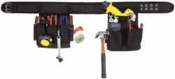 CLC - 29 to 46" Waist Apron - 20 Pocket, Black, Polyester - Benchmark Tooling