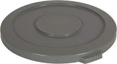 PRO-SOURCE - Round Lid for Use with 32 Gal Round Trash Cans - Gray, Plastic, For Huskee Trash Cans - Benchmark Tooling