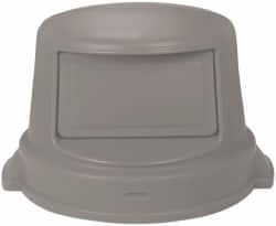 PRO-SOURCE - Dome Lid for Use with 32 Gal Trash Cans - Gray, Plastic, For Huskee Trash Cans - Benchmark Tooling