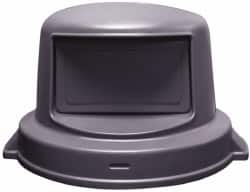 PRO-SOURCE - Dome Lid for Use with 55 Gal Trash Cans - Gray, Plastic, For Huskee Trash Cans - Benchmark Tooling