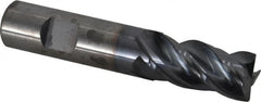 Kennametal - 3/4", 4 Flute, Solid Carbide, Corner Chamfer End Mill - 4" OAL, 1-1/2" LOC - Benchmark Tooling