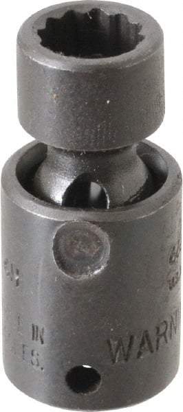 Proto - 1/4" Drive 8mm Standard Universal Impact Socket - 12 Points, 1-19/64" OAL - Benchmark Tooling