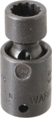 Proto - 1/4" Drive 8mm Standard Universal Impact Socket - 12 Points, 1-19/64" OAL - Benchmark Tooling