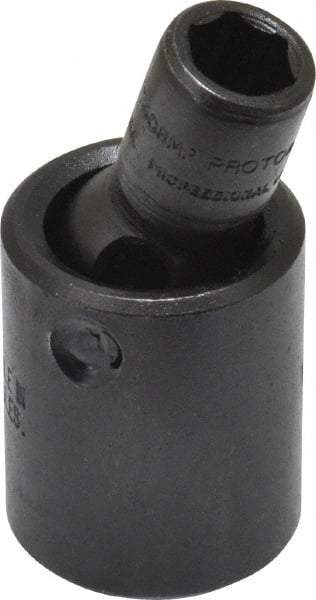 Proto - 3/8" Drive 8mm Standard Universal Impact Socket - 6 Points, 2" OAL - Benchmark Tooling