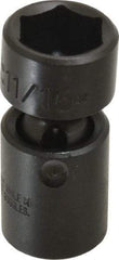 Proto - 3/8" Drive 11/16" Standard Universal Impact Socket - 6 Points, 2" OAL - Benchmark Tooling