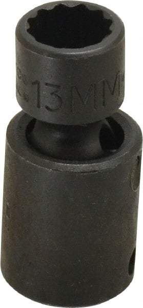 Proto - 3/8" Drive 13mm Deep Universal Impact Socket - 12 Points, 2" OAL - Benchmark Tooling