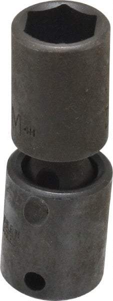 Proto - 3/8" Drive 15mm Deep Universal Impact Socket - 6 Points, 2-11/16" OAL - Benchmark Tooling