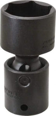 Proto - 1/2" Drive 1-1/4" Standard Universal Impact Socket - 6 Points, 3-13/64" OAL - Benchmark Tooling