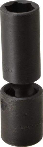 Proto - 1/2" Drive 5/8" Deep Universal Impact Socket - 6 Points, 3-19/32" OAL - Benchmark Tooling