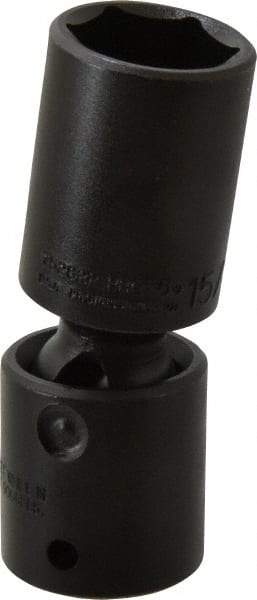 Proto - 1/2" Drive 15/16" Deep Universal Impact Socket - 6 Points, 3-51/64" OAL - Benchmark Tooling