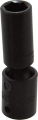Proto - 1/2" Drive 15mm Deep Universal Impact Socket - 6 Points, 3-1/2" OAL - Benchmark Tooling
