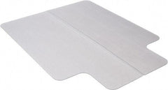 Aleco - 48" Long x 36" Wide, Chair Mat - Single Lip, Straight Edge Style - Benchmark Tooling