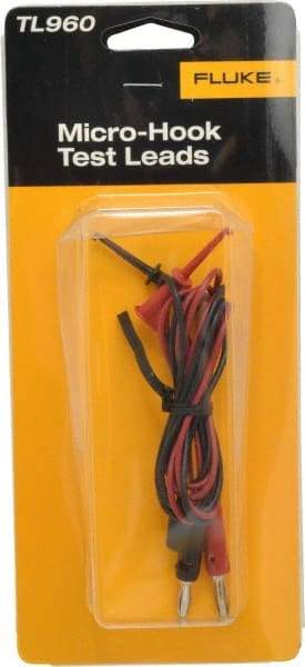 Fluke - Red/Black Electrical Test Equipment Leads Set - Use with All Models - Benchmark Tooling